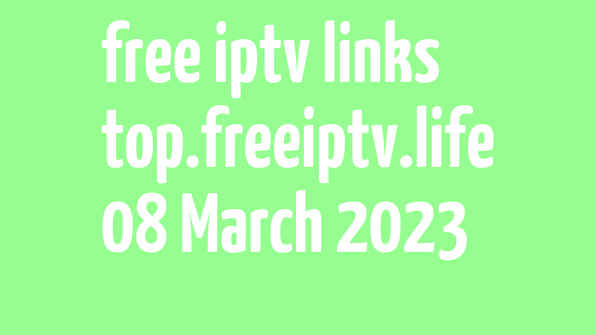 free iptv links 070323
